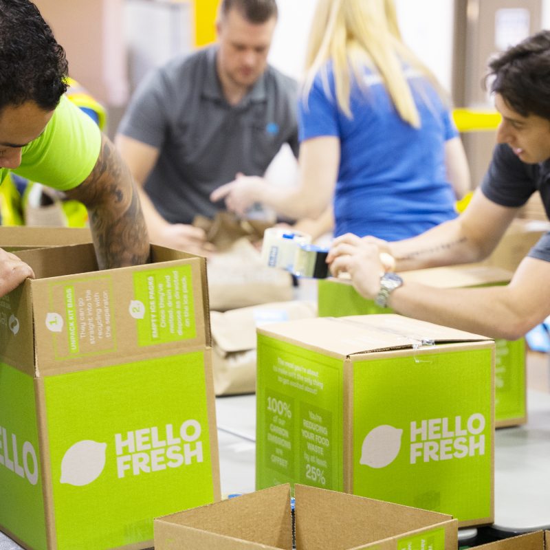 HelloFresh employees volunteer in their community