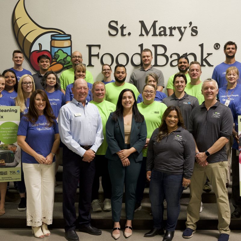 HelloFresh and St. Mary's Food Bank work together to combat food insecurity.