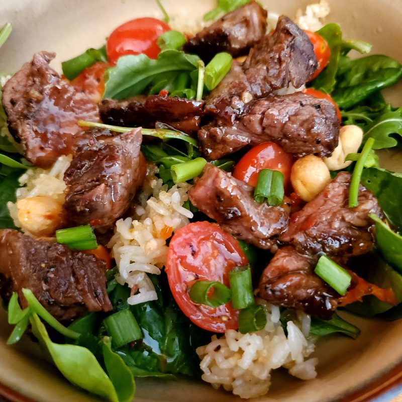 HelloFresh Sweet & Spicy Thai Steak Salad