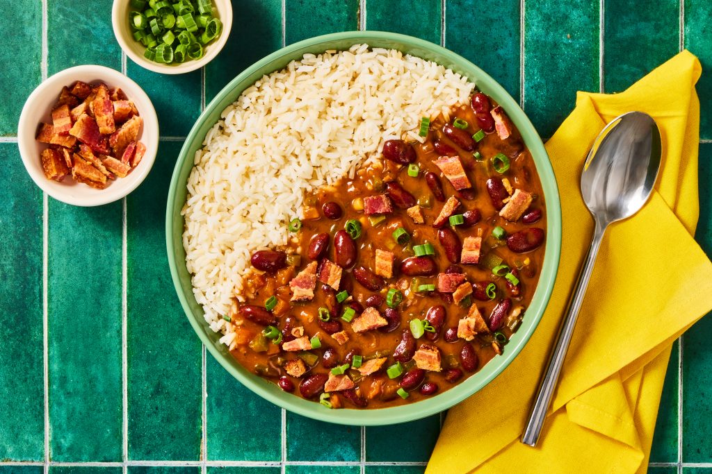 Louisiana-Style Bacony Red Beans and Rice by HelloFresh