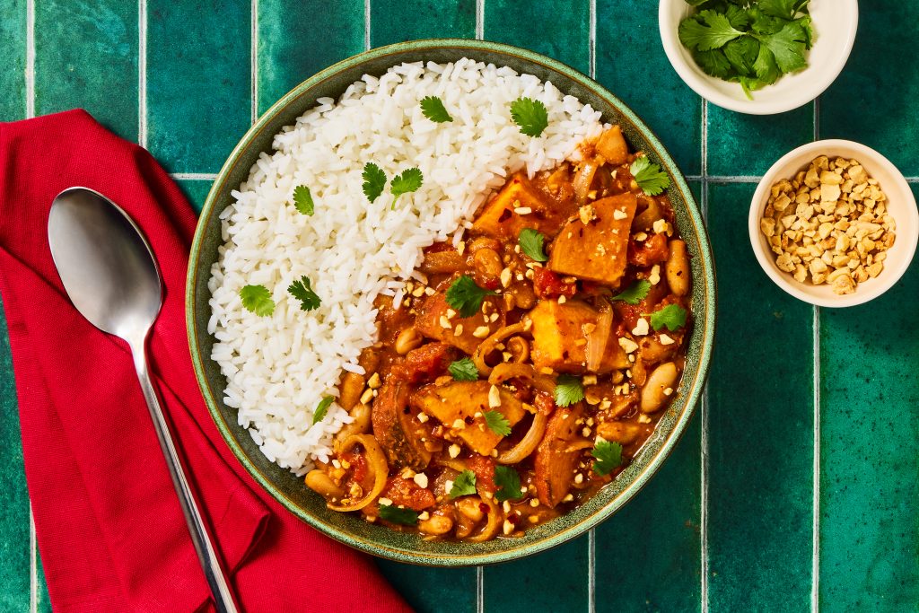 Gambian Groundnut Stew with Rice by HelloFresh