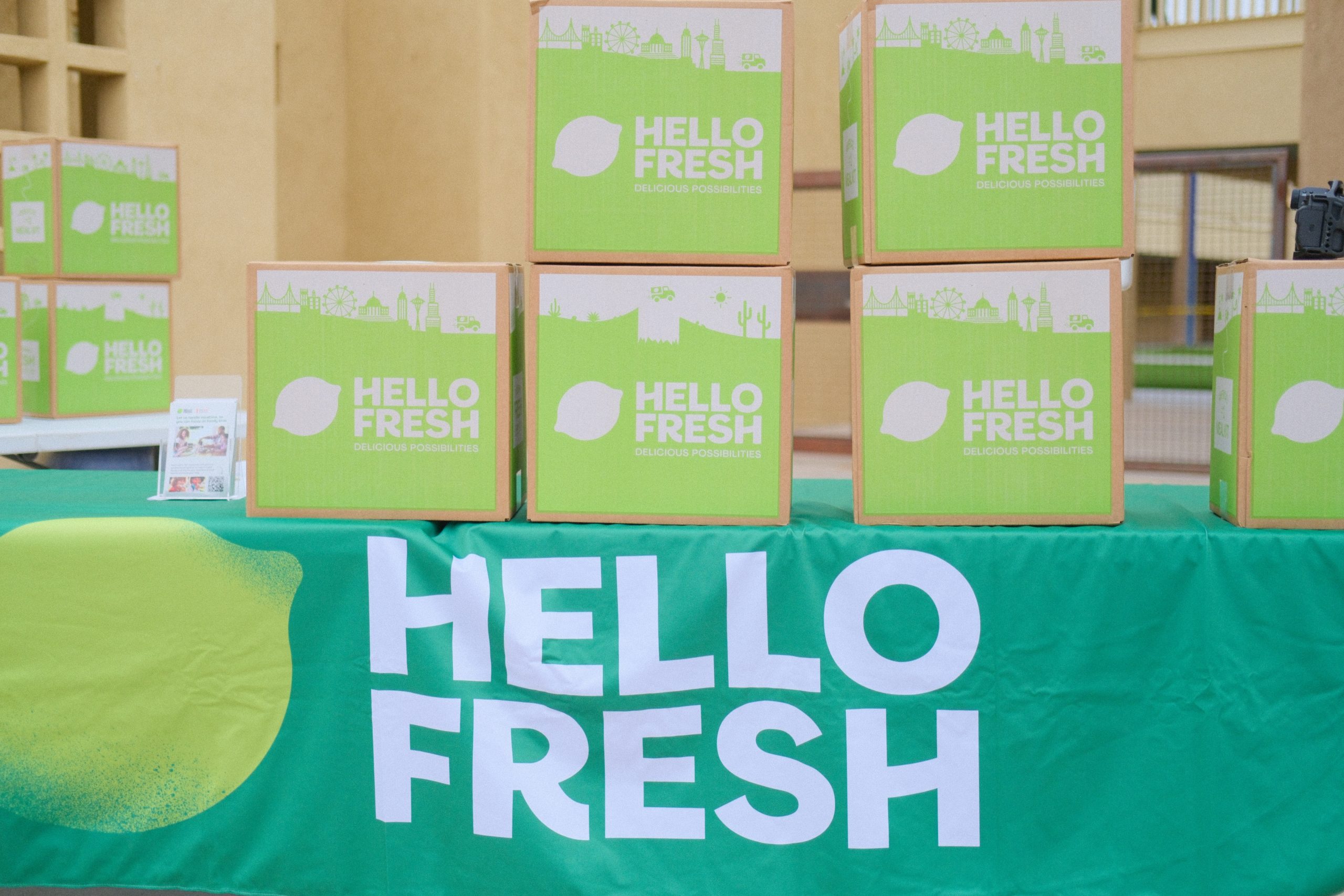 HelloFresh boxes