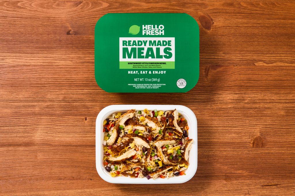 Southwest-Style Chicken Bowl from HelloFresh Ready Made Meals lineup