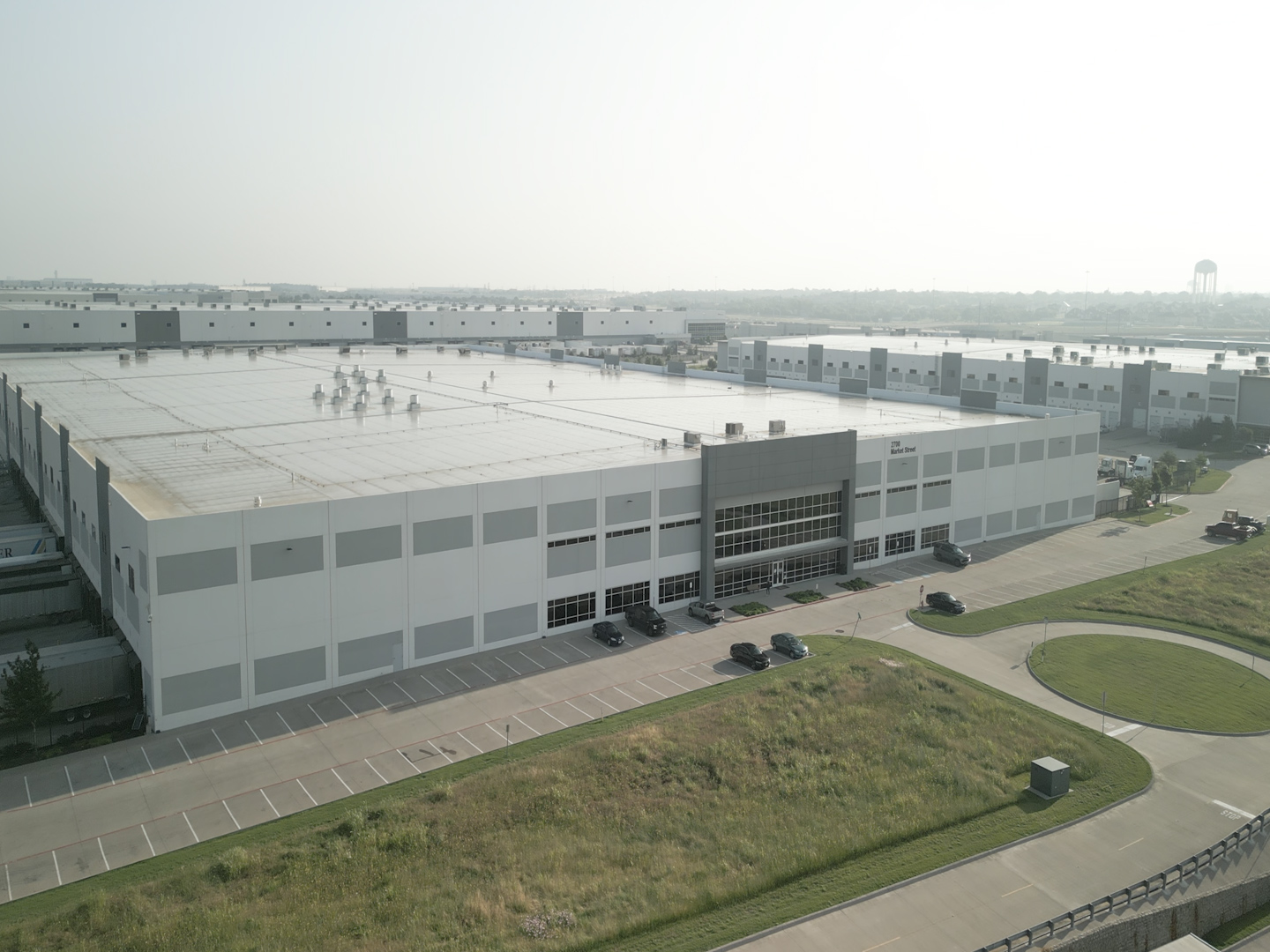 The HelloFresh distribution center in Irving, Texas.
