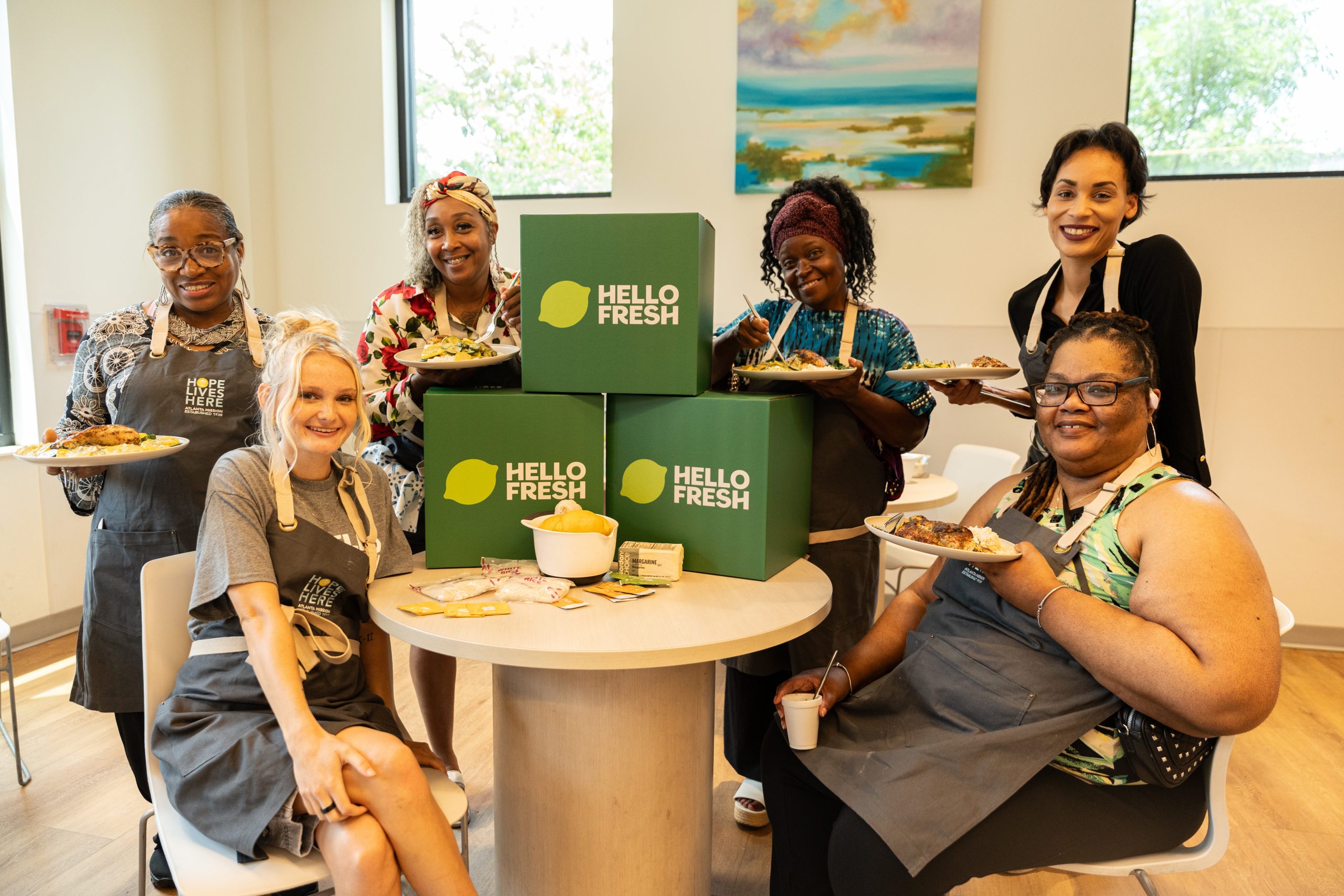 Hellofresh volunteers