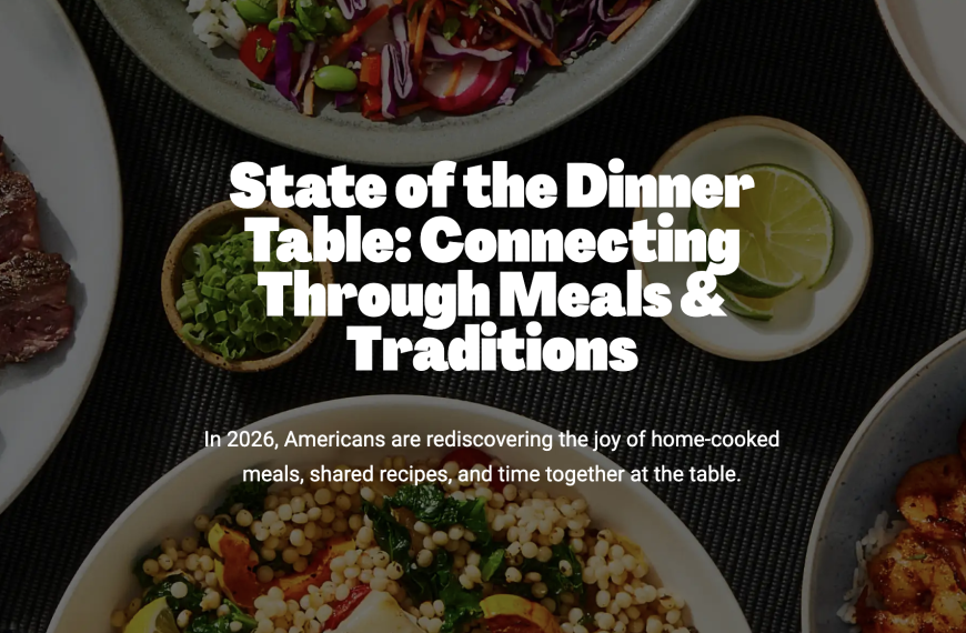 The State of the Dinner Table: Why Home Cooking Is Taking Center Stage